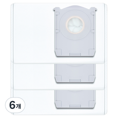 ECOVACS X11 직배수/ T90 직배수 전용 먼지봉투 더스트백, 6개, DDB030048