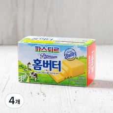 파스퇴르 프리미엄 홈버터, 450g, 4개