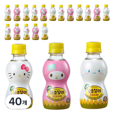 광동 유기농 꼬소꼬미 옥수수차 랜덤발송, 200ml, 40개