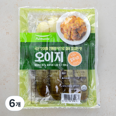  찬마루 오이지, 500g, 6개 