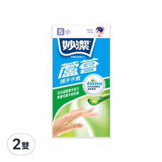 妙潔 蘆薈護手手套, S, 2雙