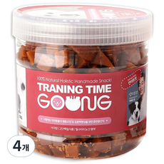 펫푸드궁 트레이닝타임, 500g, 4개, 연어트릿 맛