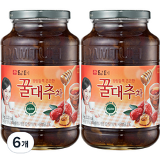 담터 꿀대추차, 1kg, 1개입, 6개