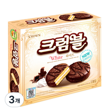 [크라운] 크림블 화이트, 384g, 3개