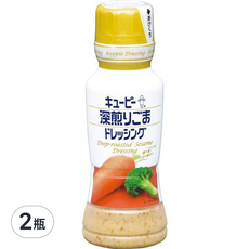 kewpie QP 深煎胡麻醬, 日本原裝進口, 烘烤芝麻, 濃郁香氣, 清爽滑順, 微酸香甜, 180g, 2瓶