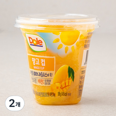 돌 후룻컵 망고컵, 198g, 2개
