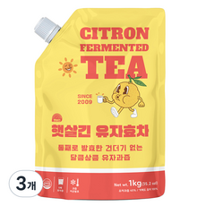 햇살긴 유자효차, 1kg, 1개입, 3개