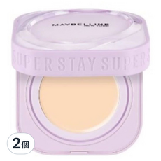 MAYBELLINE 媚比琳 裸霧光無瑕氣墊粉餅 SPF13 PA++ 2個 N10 中性亮白