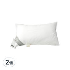 理享家 日本伊豆飯店指定枕頭 好好睡枕芯 羽絨枕頭 60 x 33 x 12cm 2個入, 2個