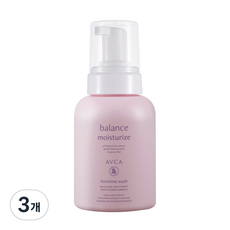 아브카 퓨어 앤 버블 약산성 여성청결제, 300ml, 3개