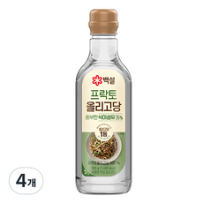 백설 올리고당, 700g, 4개