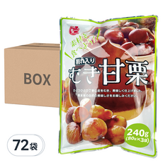 Happy Pocket 天津甘栗, 240g, 72袋