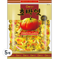 청우식품 호박엿 골드, 350g, 5개