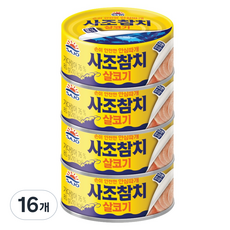 사조참치 살코기참치, 85g, 16개