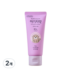 마이비 유아용 치약 2단계 블루베리향, 50g, 2개