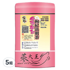蔘大王 台灣菊花枸杞決明子茶包 6g x 10包 x 5組