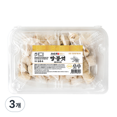 전통 수제 땅콩 도시락 엿, 160g, 3개