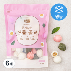 아리울떡공방 굳지않는 모듬 꿀떡 (냉동), 600g, 6개