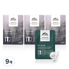 Manhurst 剃須凝膠便攜袋 10p, 40g, 9個