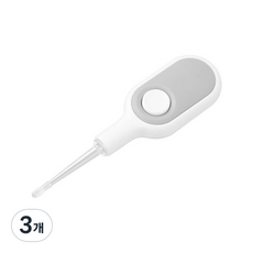 미빌 심플 LED 이어클리너, 3개, 1개입