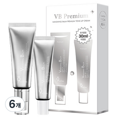 나인위시스 VB 프리미엄 톤업크림 50ml+30ml, 화이트, 6개, 80ml