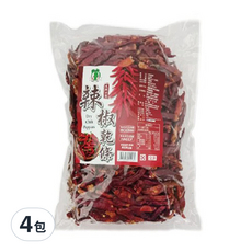 松井 辣椒乾條, 雞心朝天椒, 600公克/包, 600g, 4包