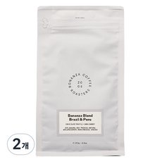 보난자 블렌드 원두, 250g, 2개, 홀빈(분쇄안함)