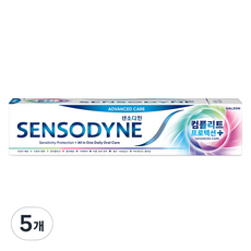 센소다인 컴플리트 프로텍션 플러스 치약, 5개, 100g