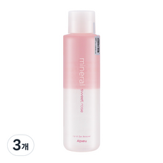 어퓨 미네랄 립앤아이 리무버 대용량 스윗로즈, 250ml, 3개