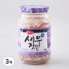 한성기업 새우젓갈, 280g, 3개