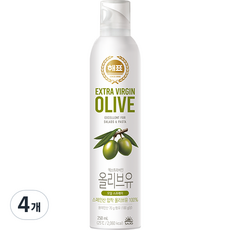 해표 압착올리브유, 250ml, 4개