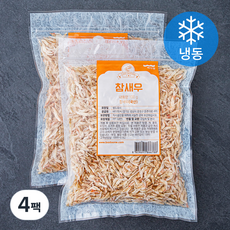 바다원 국내산 참새우 (냉동), 100g, 4팩