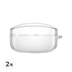 VISBYH 소니 이어폰 케이스, wf 1000xm4, 투명, 2개