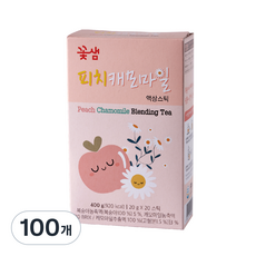 꽃샘 피치캐모마일 차, 20g, 20개입, 5개