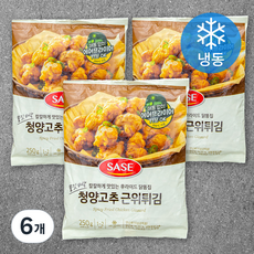 사세 청양고추근위튀김 (냉동), 250g, 6개