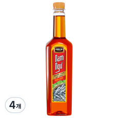 친수 남늑 연어향 피쉬소스, 650ml, 4개