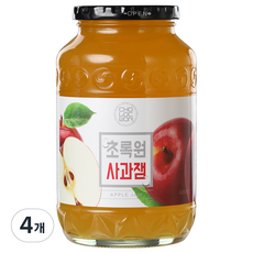 초록원 사과잼, 1kg, 4개