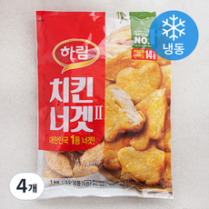 하림 치킨너겟 2 (냉동), 1kg, 4개