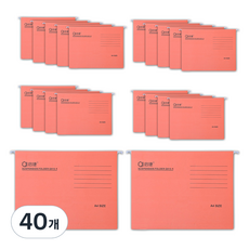 Gyecheob Madagumi掛式懸掛式辦公用文件夾 A4, 40個, 12粉色