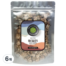 동이약초 칡 갈근, 500g, 6개