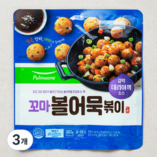 풀무원 꼬마 볼어묵 볶이, 3개, 283g