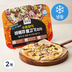 불파네 수제 화덕 바베큐 불고기 피자 (냉동), 312g, 2개