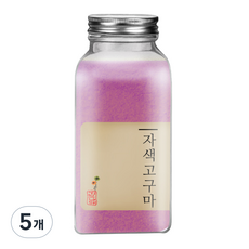 허브나래 국내산 자색고구마 분말, 90g, 5개