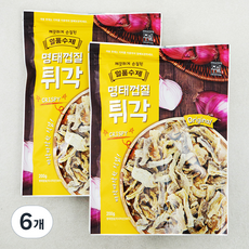 주일 일품수제 명태껍질튀각 오리지날, 200g, 6개