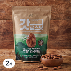 오볶집 갓로스팅 구운 아몬드, 500g, 2개 500g, 2개