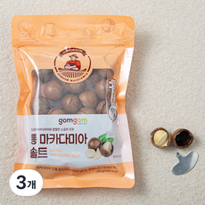 곰곰 통 마카다미아 솔트, 200g, 3개