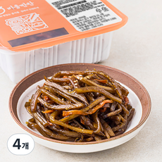 비움반찬 아삭우엉채볶음, 300g, 4개