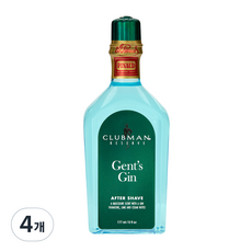 클럽맨리저브 젠트 진 에프터쉐이브, 177ml, 4개