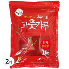 복이네먹거리 중국산 청양고추가루 매운맛 김치용, 1kg,