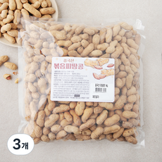  아산율림영농조합 중국산 볶음 피땅콩, 1kg, 3개 